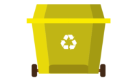 Waste Transfer Yellow Skip Icon